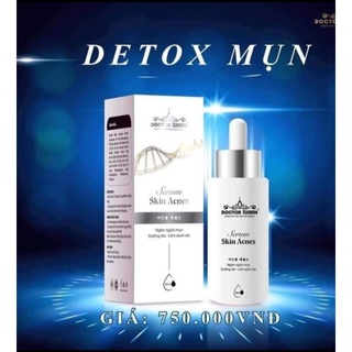 SERUM MỤN DETOX,DOCTOR QUEEN  GIÚP LÀN DA TRỞ NÊN MỊN, TRẮNG SÁNG, KHÔNG CÒN LO VỀ MỤN TRÊN DA MẶT