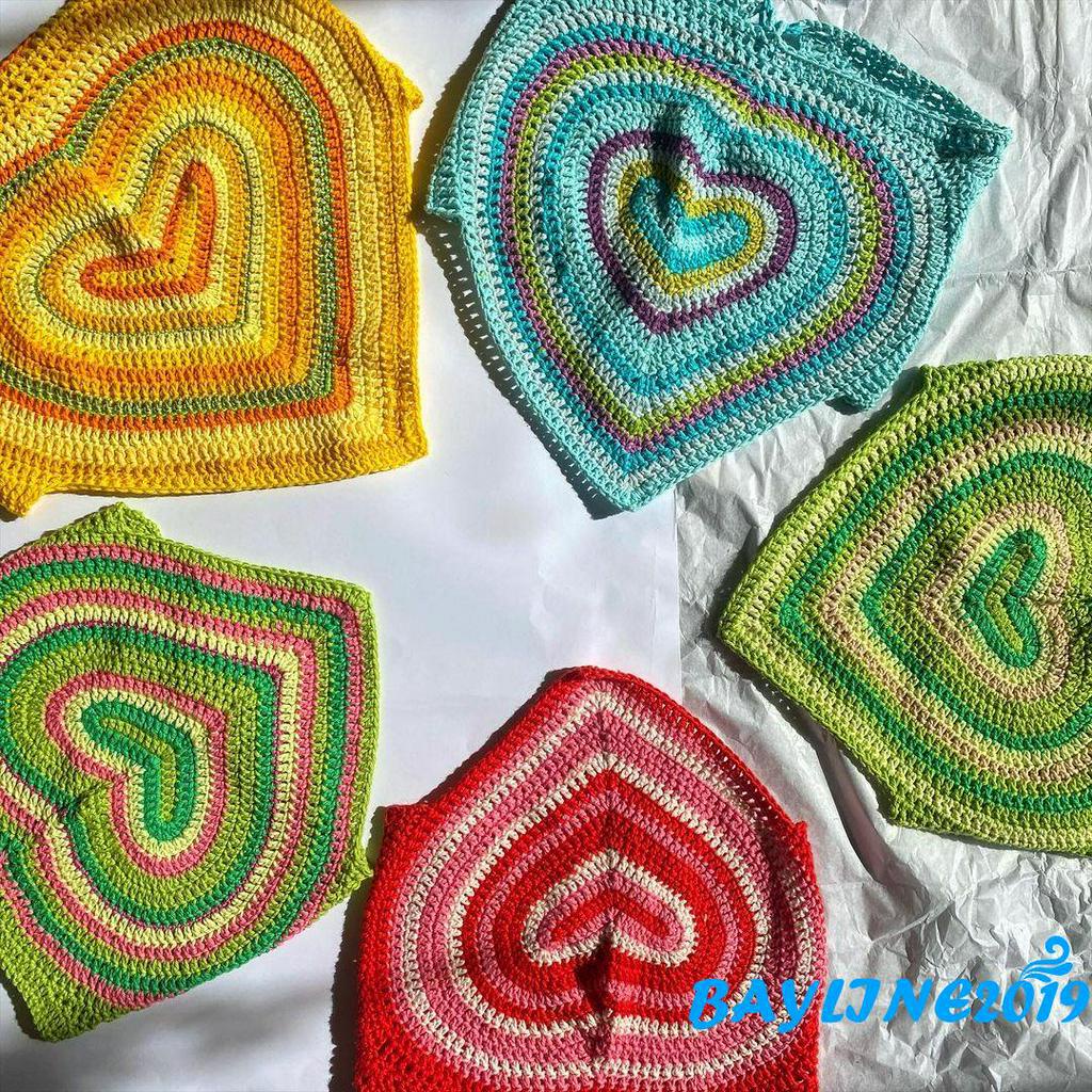 Áo lửng hở lưng đan dây gợi cảm Bay-Y2K