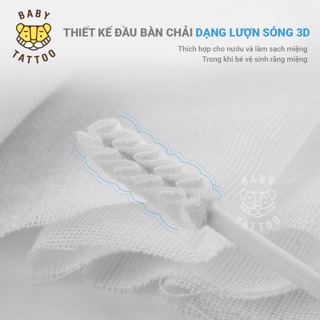 Rơ lưỡi que Vệ sinh cho bé (30/50 que)