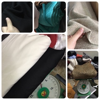 Combo dạ đen2- nhung xanh1-dạ len3,5+ da báo nhung2+lụa lót1