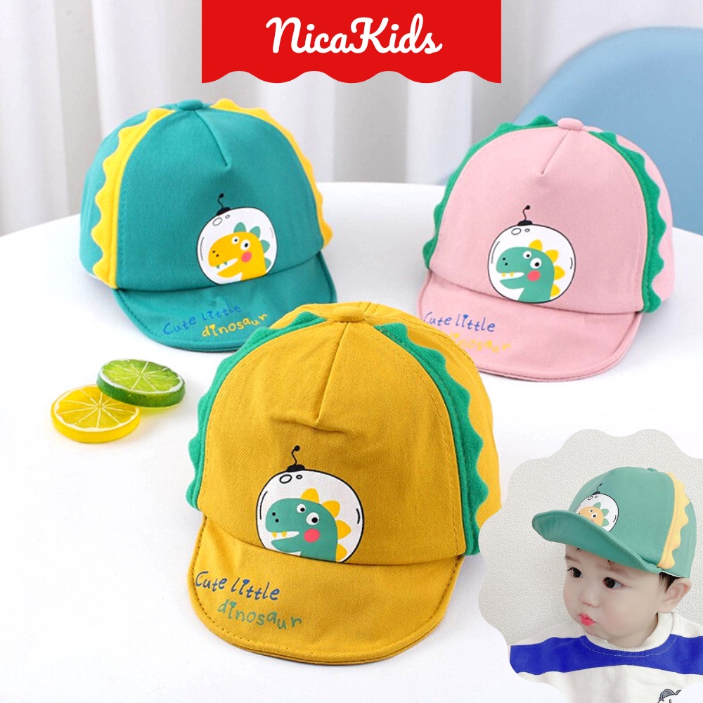 Mũ lưỡi trai cho bé cute little dinosaur