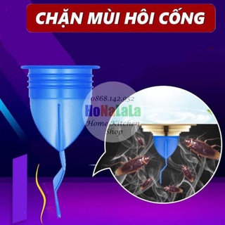 Bộ nắp phễu thoát sàn chống trào ngược, chặn mùi hôi, ngăn côn trùng, khử mùi đường thoát nước