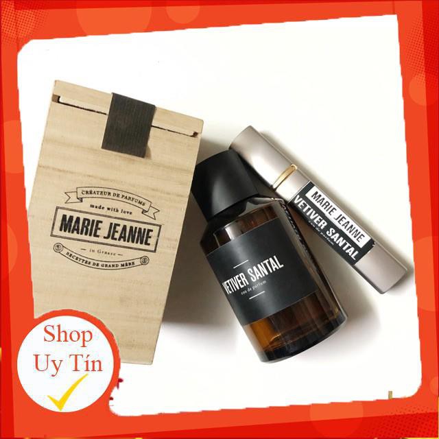 💙HOT💙 Mẫu thử nước hoa marie jeanne vetiver santal 10ml dạng xịt. -BYᴘᴇʀ