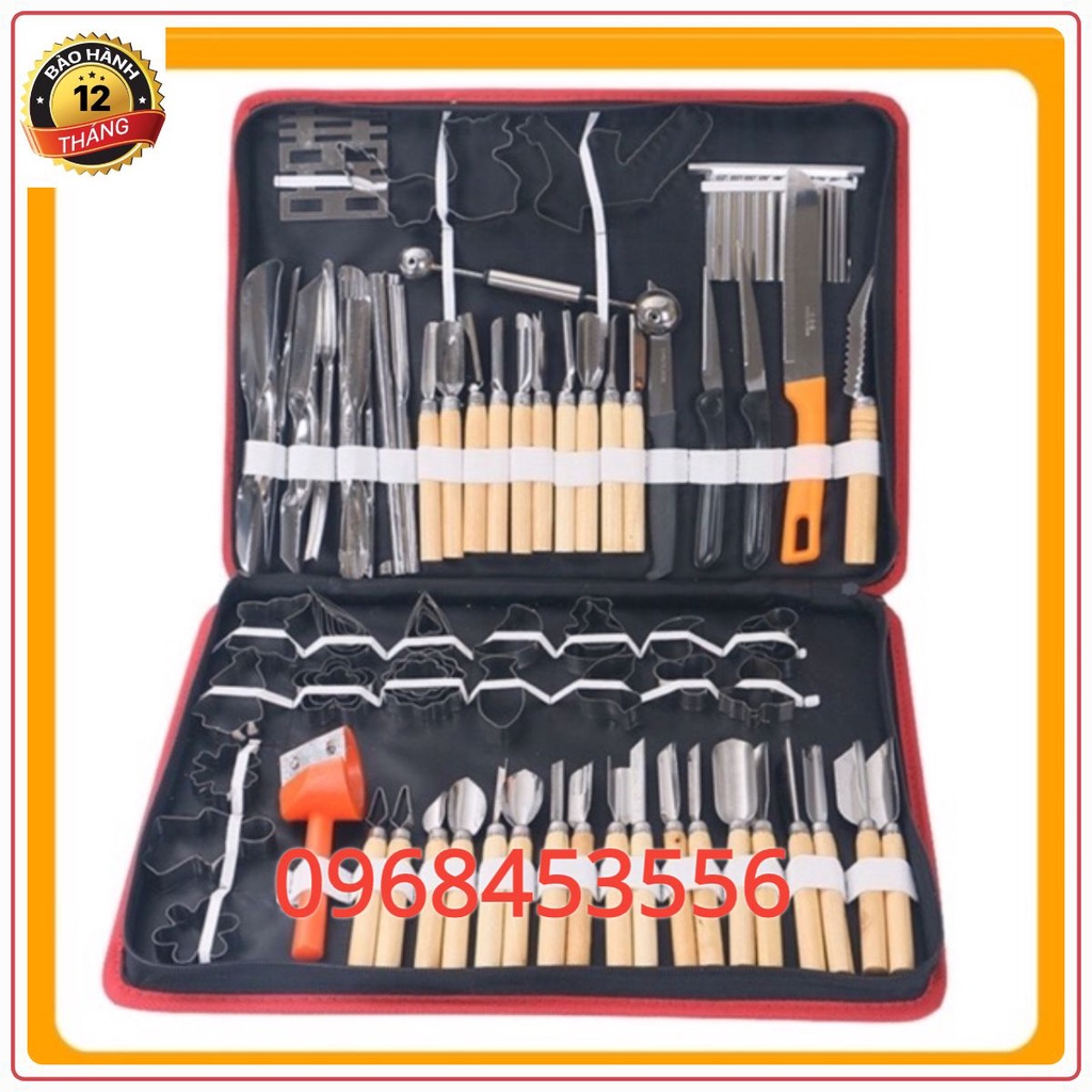 Bộ khắc tỉa rau củ quả đa năng 80 món