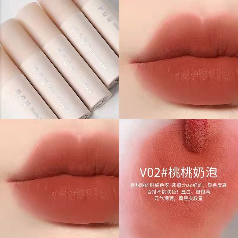 Son môi dưỡng ẩm chống thấm nước màu sắc thời trang trang điểm xinh xắn