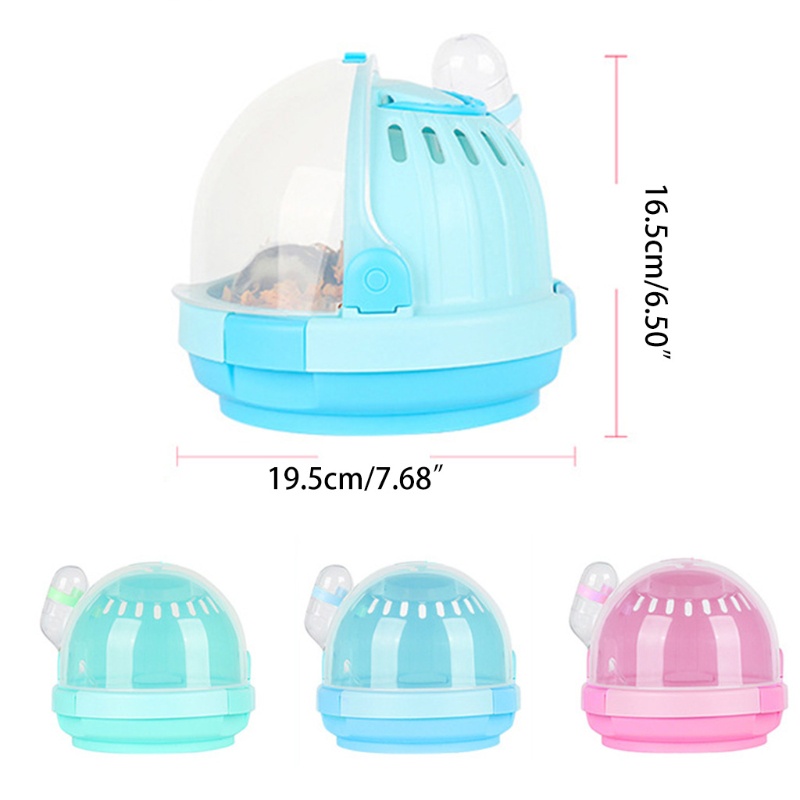 Lồng chuột hamster/ sóc/ nhím/ chuột lang có bình uống nước nhỏ gọn