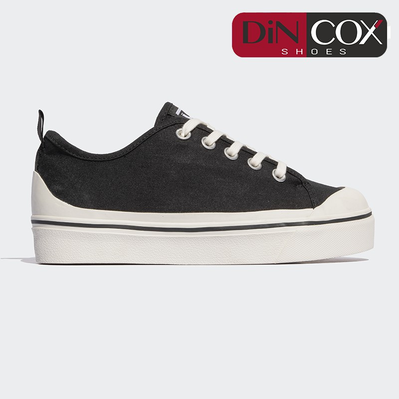 Giày Sneaker Vải Nữ DINCOX D31 Năng Động Nữ Tính Black