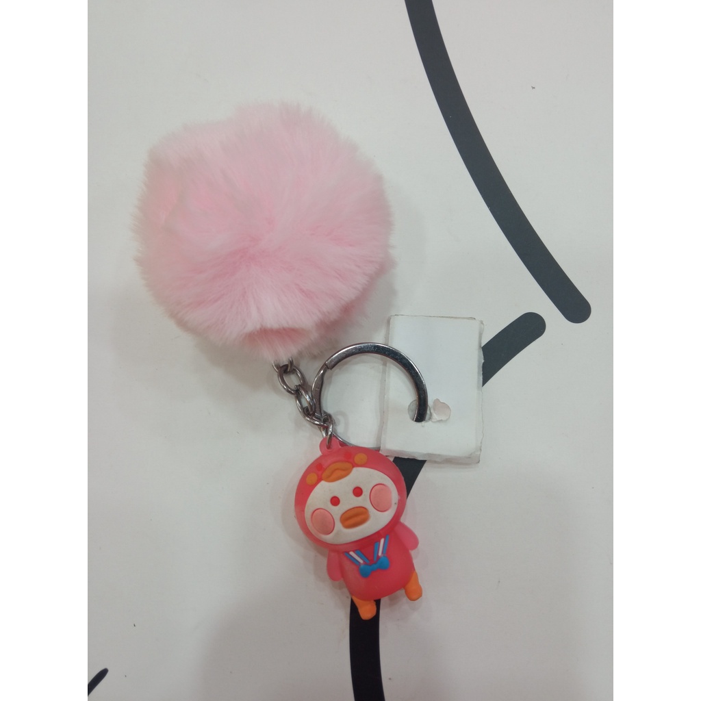 Móc khóa cục bông nhiều hình