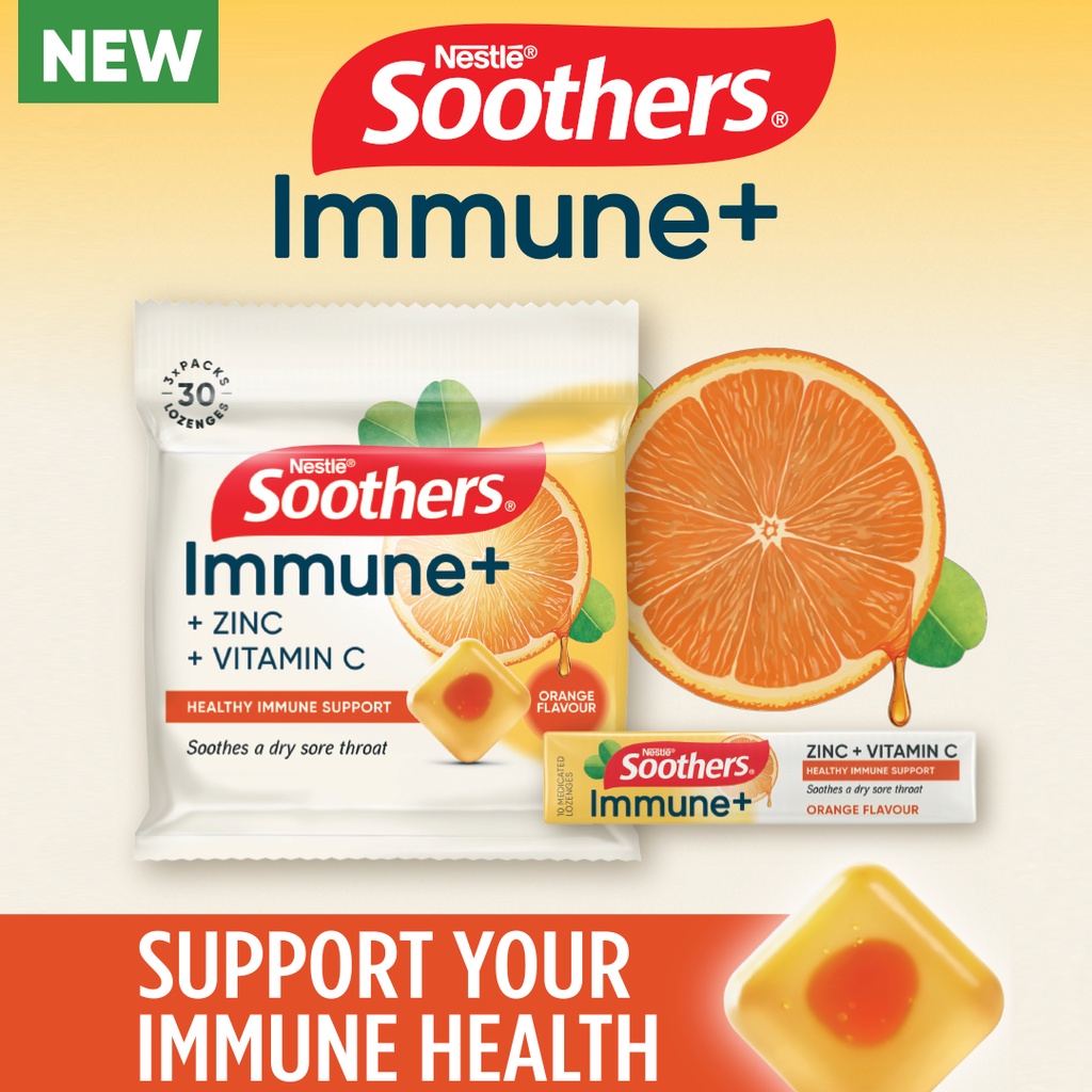 Kẹo ngậm Anticol thông mũi mát họng 30 viên - Nestlé Úc | linhsstore