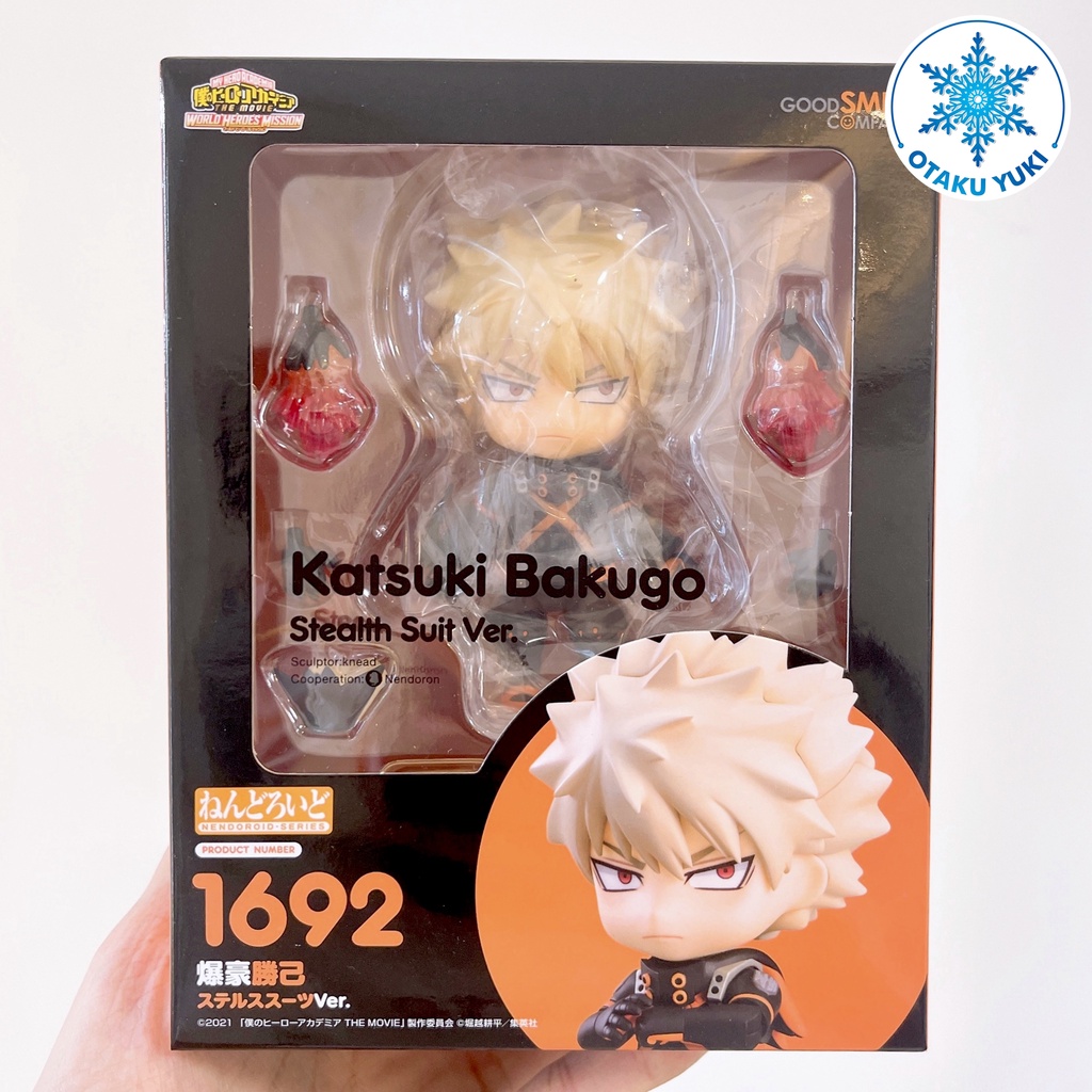 [Chính Hãng] Mô Hình Nendoroid Nendoroid Katsuki Bakugo: Stealth Suit Ver. - Nendoroid 1692 Boku No Academia