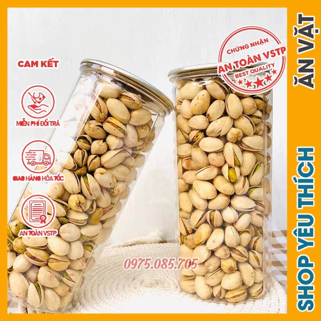 Hạt Dẻ Cười Không Tẩy Trắng 400G - Hương Vị Thơm Ngon, Dễ Ăn Tốt Cho Tim, Cho Máu Và Cho Da