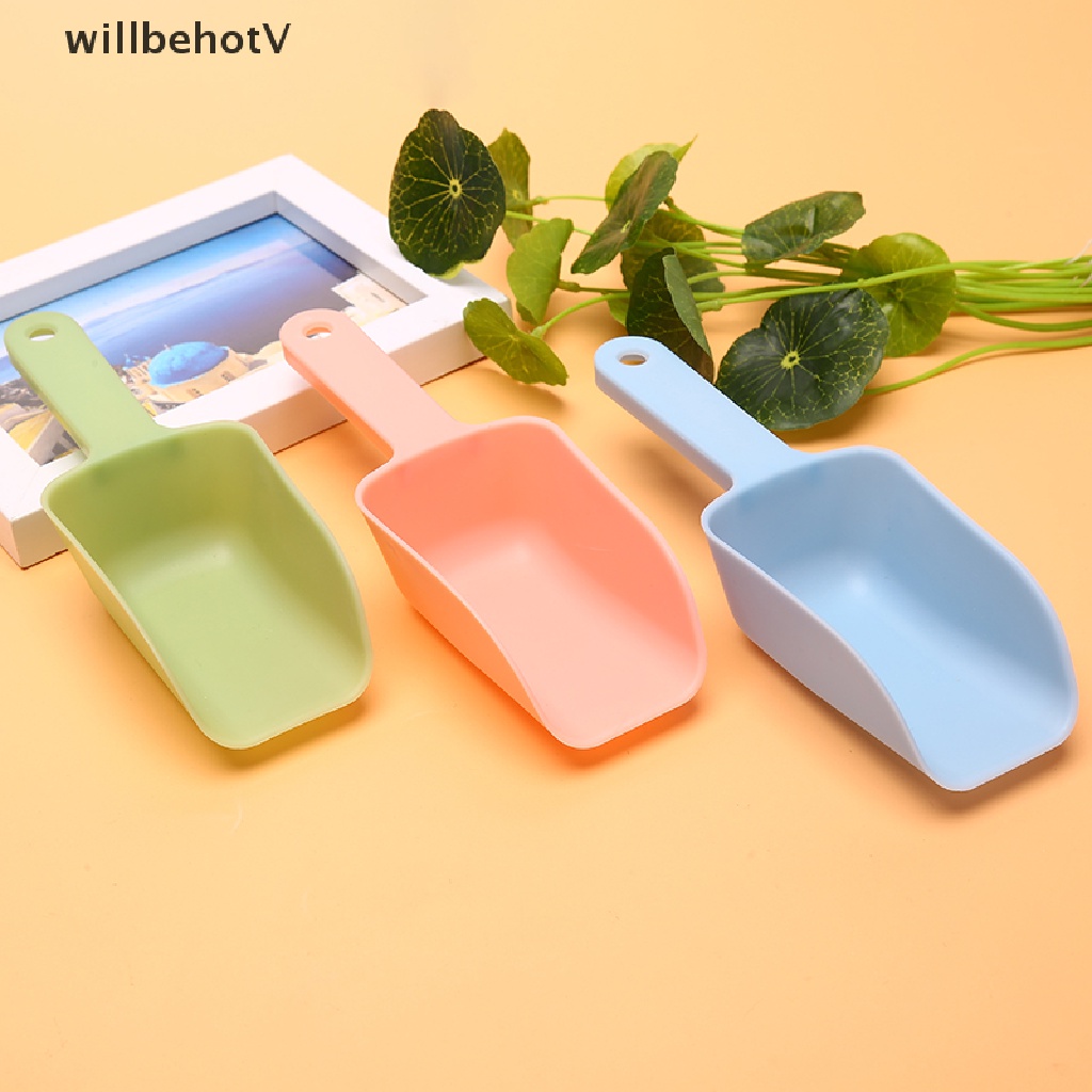 1 Xẻng Xúc Thức Ăn Cho Thú Cưng Bằng Nhựa