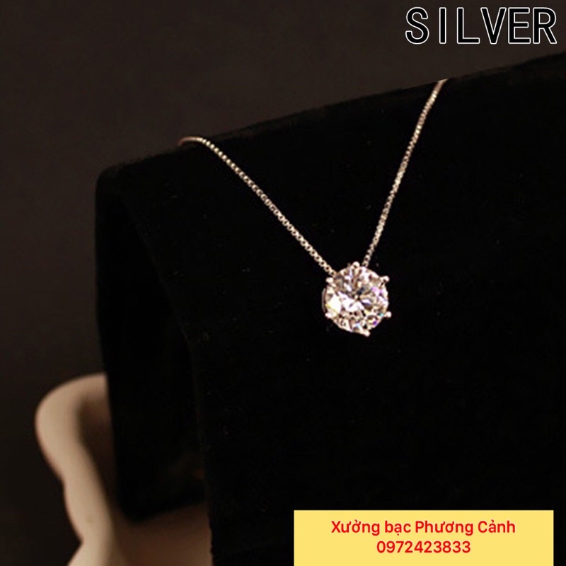 Dây chuyền nữ nụ đá cao cấp đẹp Xưởng Bạc Phương Cảnh CPJ