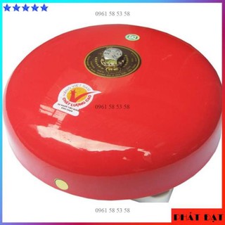 Chuông điện 8 inch nhà thờ trường học nhà xưởng villa báo động 220V 97dB - TĐSG