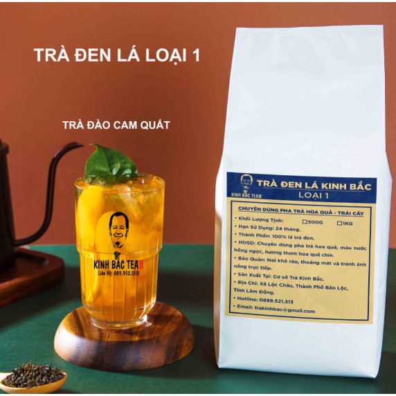 Trà Đen Lá Kinh Bắc Loại 1 Bịch 500g