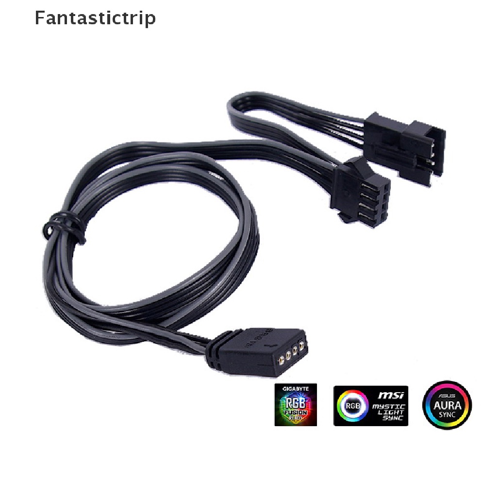 Dây Cáp Nối Bảng Mạch Điều Khiển Đồng Bộ 5V / 12V Rgb 3 / 4Pin
