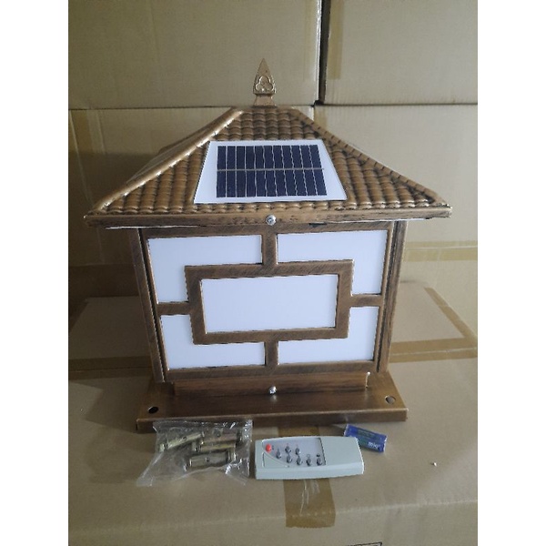 Đèn trụ cổng năng lượng mặt trời
