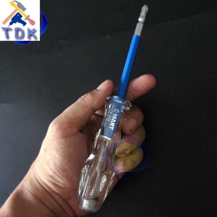 Bút thử điện hai đầu C-MART L0038