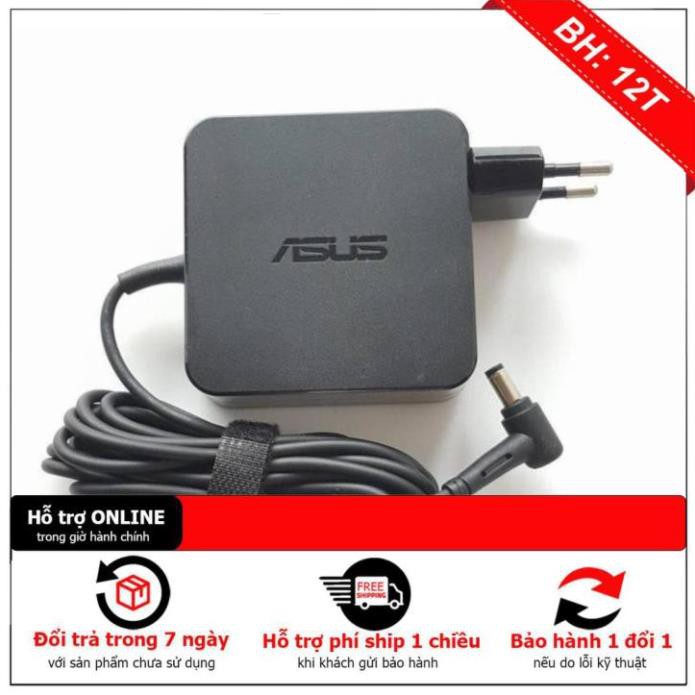 Sạc laptop Asus 19v-3.42a cục vuông ĐẦU LỚN loại tốt