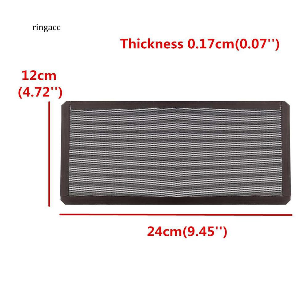 Lưới lọc bụi quạt tản nhiệt cho máy tính kích thước 12x24cm