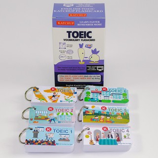 Bộ katchup flashcard toeic – 3 loại giấy