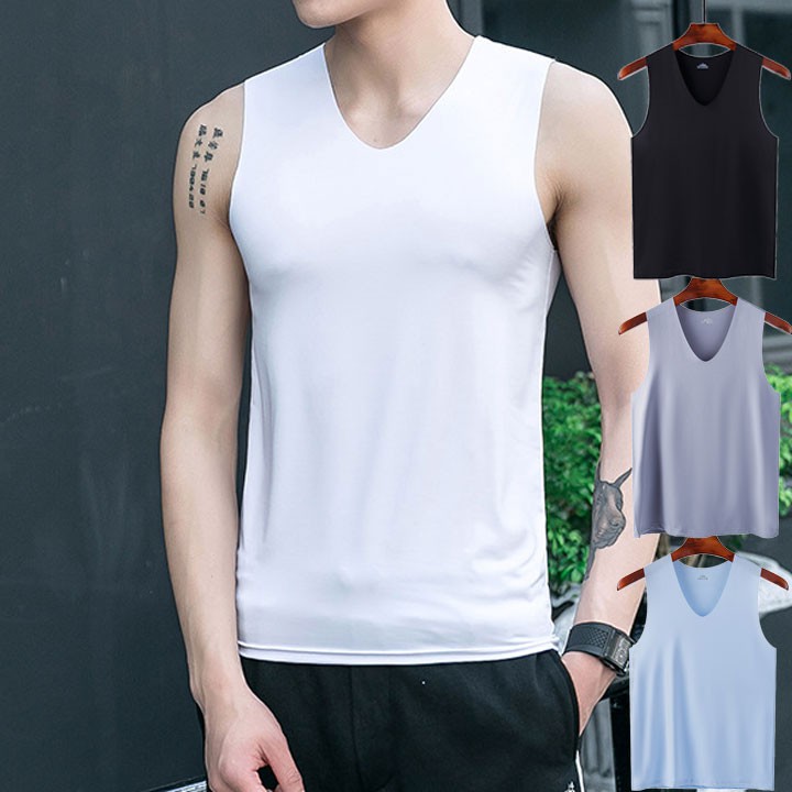 Áo Ba Lỗ Tank Top Thoáng Mát Không Viền Không Đường May Phong Cách Độc Lạ SZone SA485