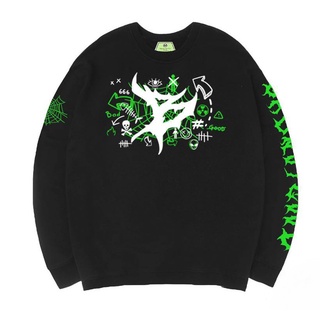 Áo sweater nỉ bông badnotgood ma quái