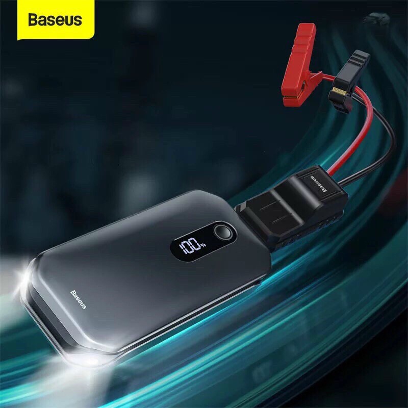 Bộ kích nổ oto Baseus Super Energy Car Jump Starter Pro (12000mAh, 5V-3A) | BigBuy360 - bigbuy360.vn