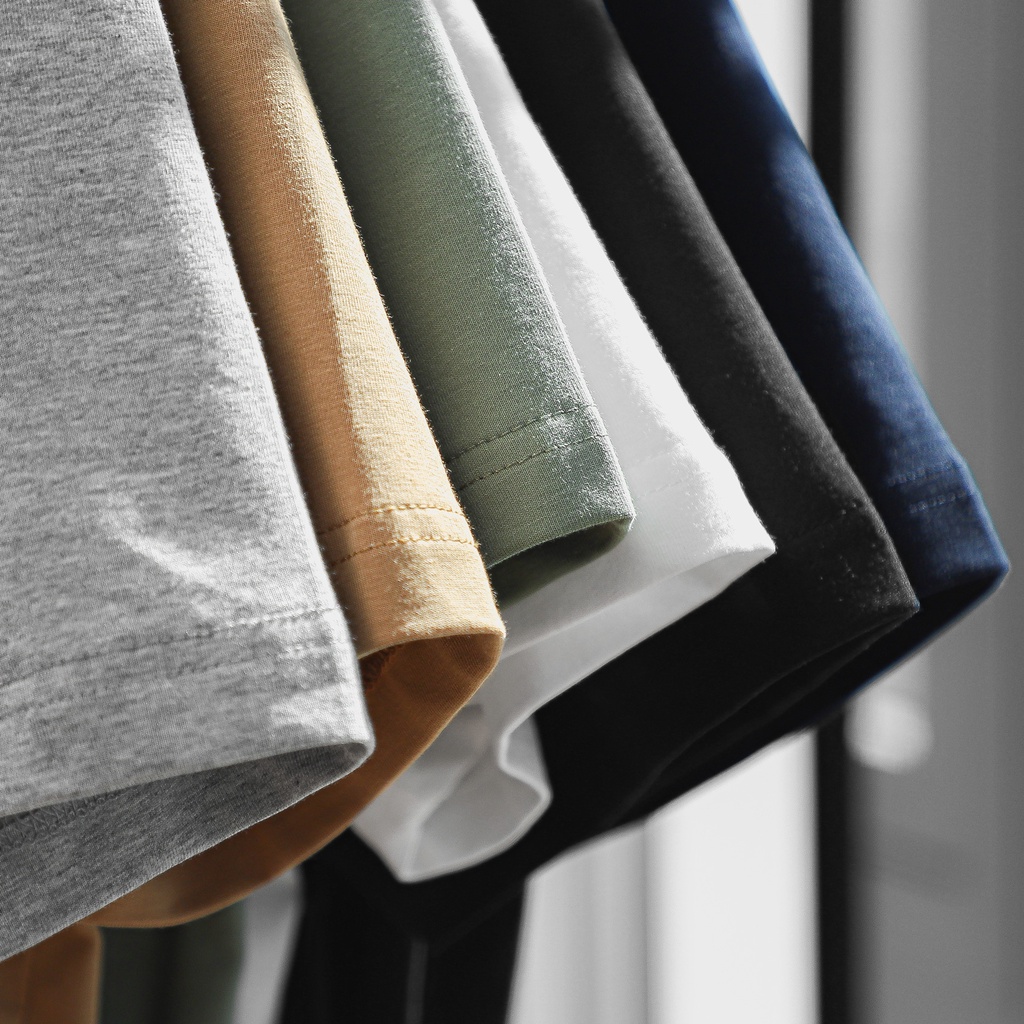 Áo thun nam trơn Satoshi SATS85 vải cotton 4 chiều co giãn dày dặn,regular fit, trẻ trung nhiều màu