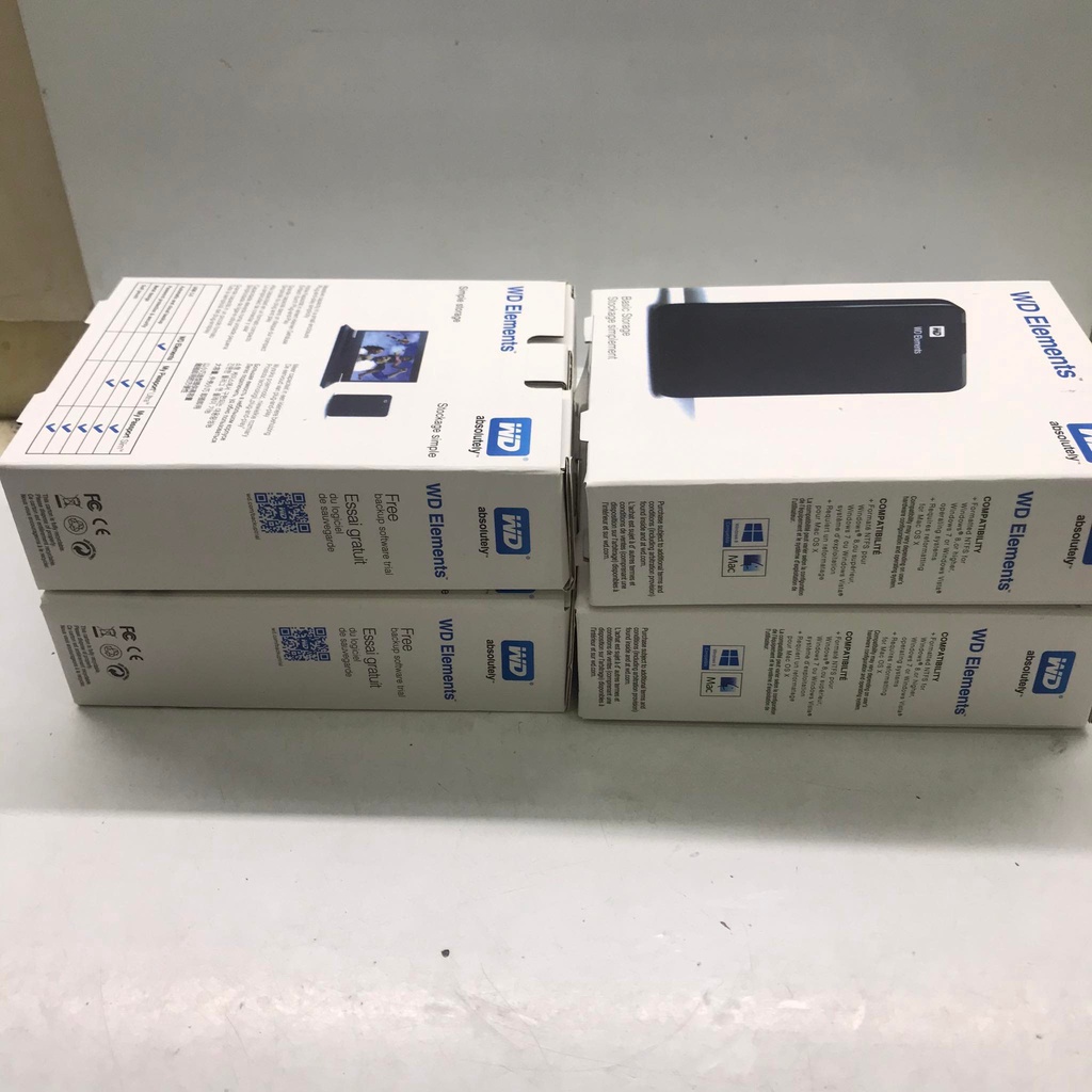 Box di dộng, Hộp đựng ổ cứng WD ELEMENTS cỡ 2,5” cho HDD/SSD 3.0 đọc ghi dữ liệu tốc độ cao.