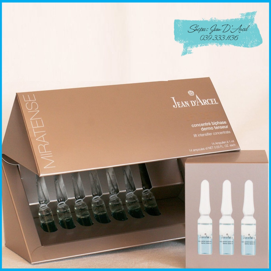 [CHÍNH HÃNG] Huyết thanh tăng cường làm săn chắc da, nâng cơ Jean D'Arcel _ Jean Dacel lift intensifier concentrate