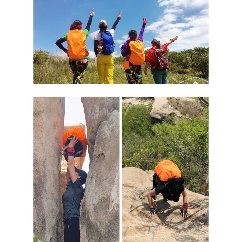 Áo trùm balo chống thấm size 45 lít