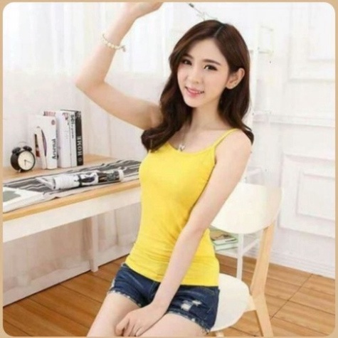 Áo Thun Nữ,  Áo Thun Hai Dây Nữ ,Áo Thun Cotton 2 Dây Nữ BODY, Mềm Mại Thỏa Mái men87_store
