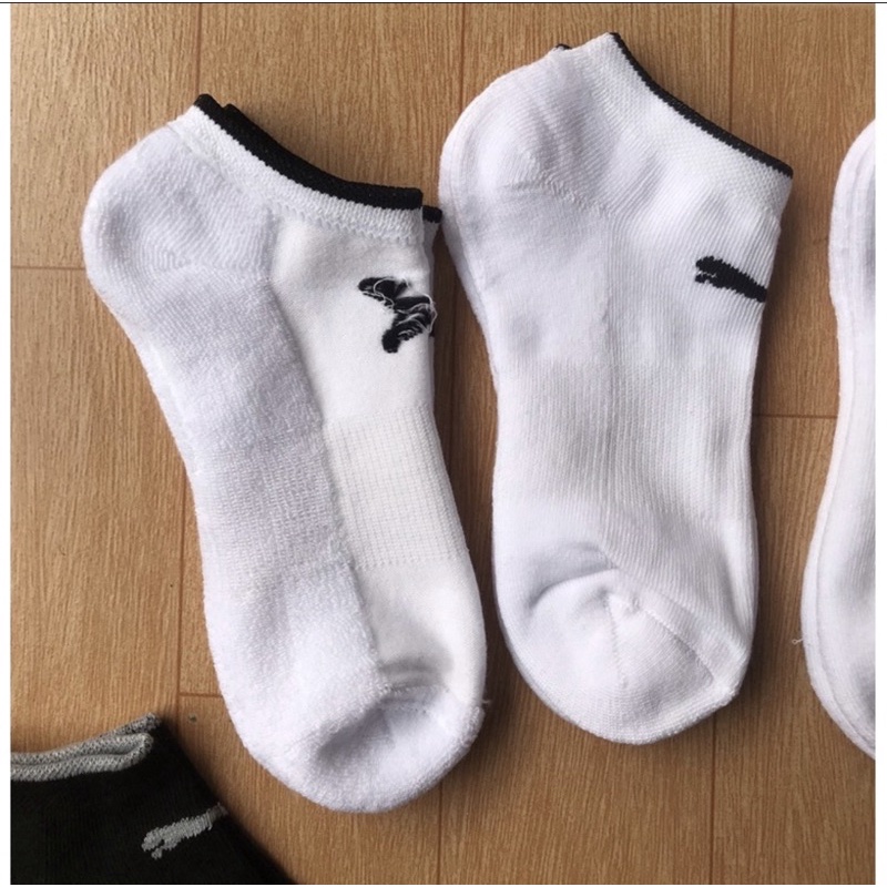Tất vớ nữ Puma cổ ngắn lót lông xù vnxk xuất dư xịn êm thoáng chân thấm hút mồ hôi