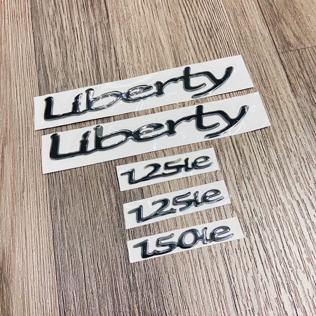 BỘ TEM CHỮ DÁN FULL XE LIBERTY HÀNG ĐẸP