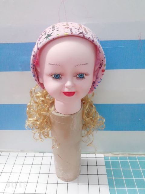 Manocanh treo tóc giả, nón cho bé, băng đô