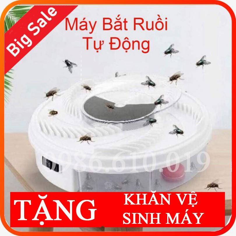 Máy Bắt Ruồi Tự Động  𝑪𝑨𝑶 𝑪𝑨̂𝑷  Bẫy Ruồi Thông Minh - BH 1 Tháng 1 đổi 1 - Phiên Bản Nâng Cấp