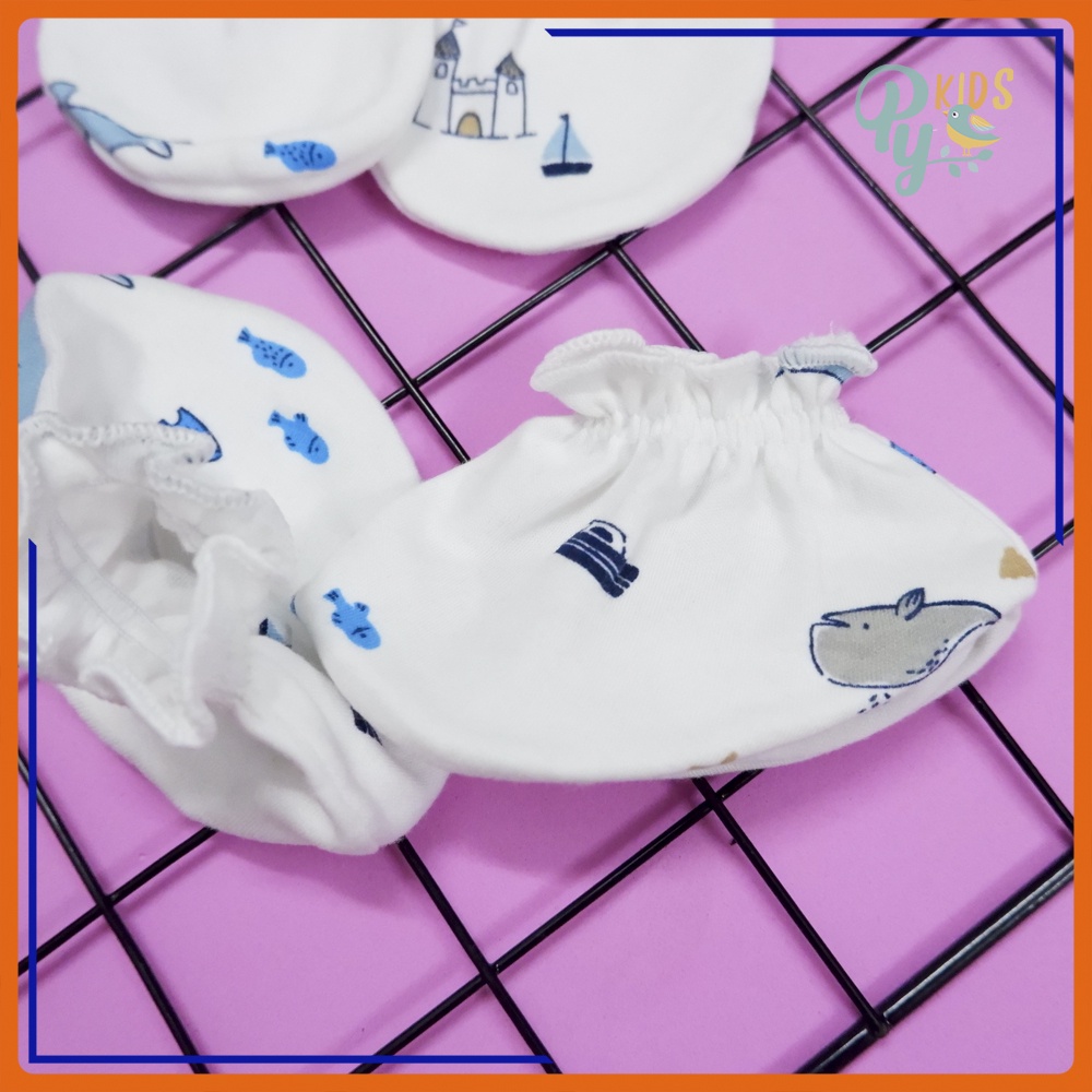 Bộ bao tay chân cao cấp Fany / Mintuu cho bé sơ sinh