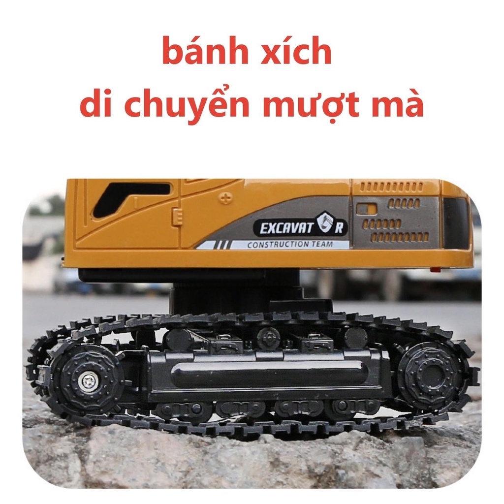 Xe tăng điều khiển từ xa đồ chơi cho bé trai pin sạc có âm thanh đèn led, quà tặng sinh nhật cho bé