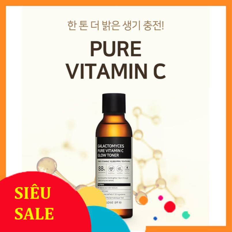 FreeShip Giá Sốc -  Toner Dưỡng Trắng Some By Mi Galactomyces Pure Vitamin C Glow Toner 200ml