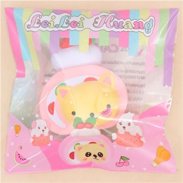 SQUISHY MÈO CUỘN BÔNG LAN