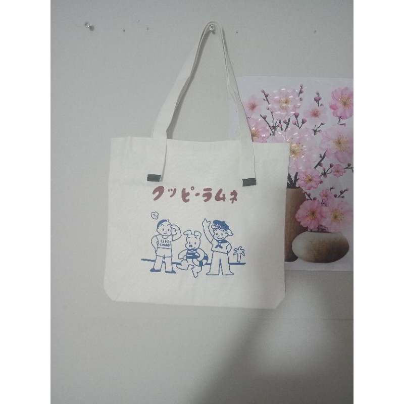 Túi tote vải canvas Ulzzang ( có khóa miệng)