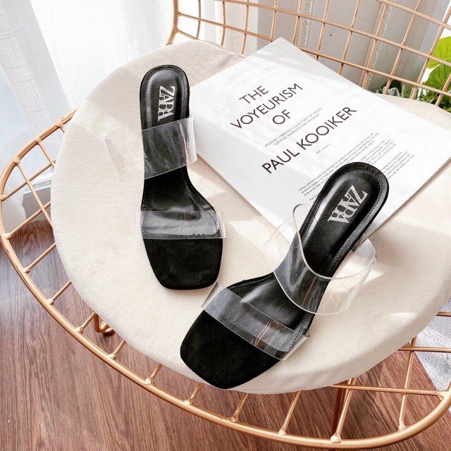 Guốc nữ Hai quai trong lên chân cực xinh siêu hot trend 2020