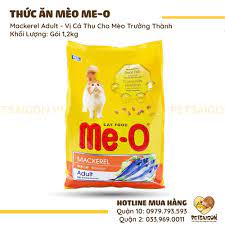 Thức ăn cho Mèo - Hạt Me-O Vị Cá Biển 350gr
