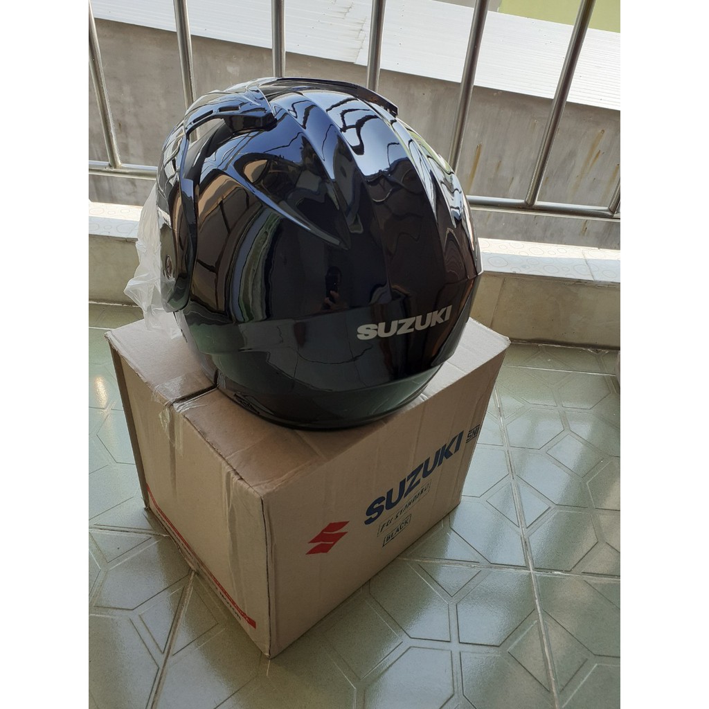 Mũ bảo hiểm 3/4 Suzuki nhập khẩu theo xe satria từ Indonesia