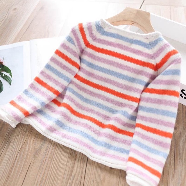 Áo cardigan len bé gái bọ cánh cam