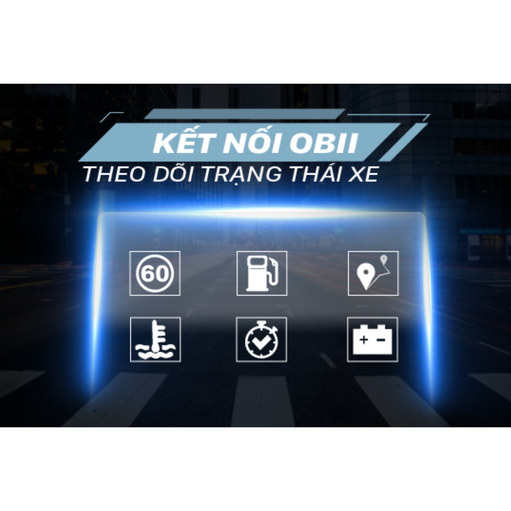 MÀN HÌNH HIỂN THỊ THÔNG MINH VIETMAP HUD H1N