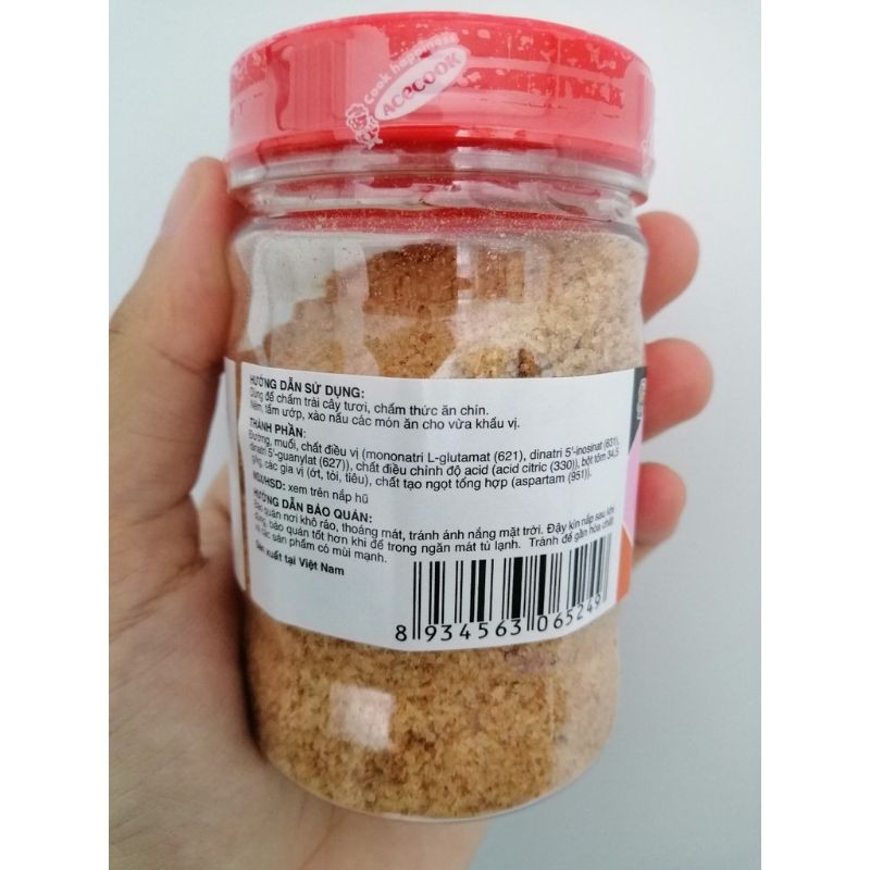 Muối chấm Hảo Hảo Chua Cay - Hũ 120g Chính Hãng Acecook