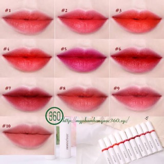 SON KEM LÌ INNISFREE REAL FIT MATTE LIQUID