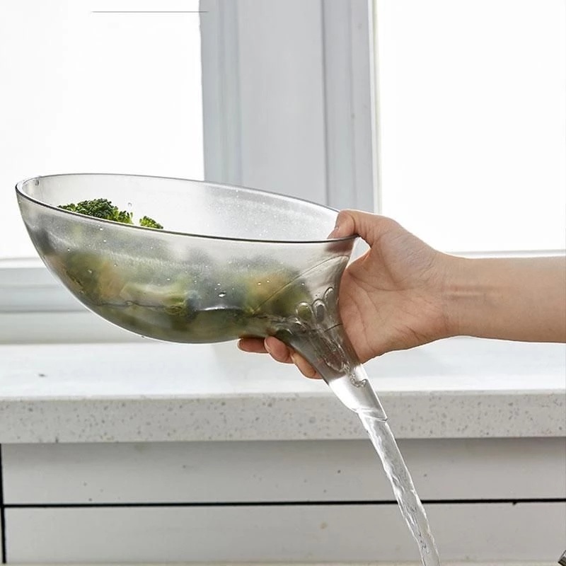 1 Rổ Nhựa Thoát Nước Đa Năng Đựng Rau Củ Quả